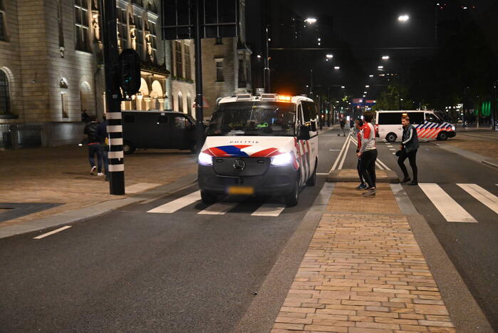 Veel politie op de been na verloren wedstrijd van Feyenoord