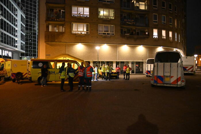 Veel politie op de been na verloren wedstrijd van Feyenoord