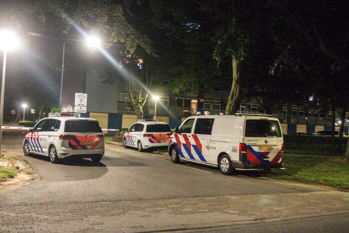 Flinke politie-inzet na ruzie bij flatgebouw