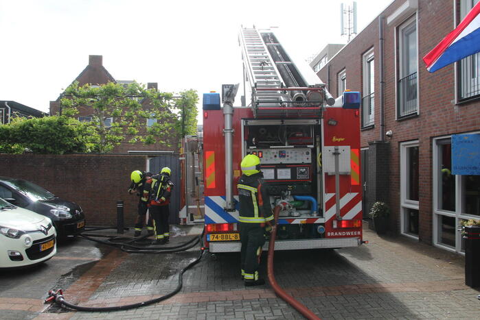Brand in schuur van woning door accu e-bike