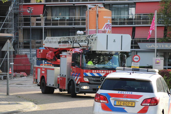 Vuilcontainer verwoest vanwege brand
