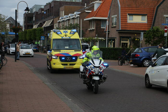 Traumahelikopter landt voor moeder en pasgeboren kind