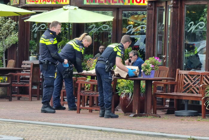 Man gewond geraakt bij steekpartij voor Hotel Wienerhof