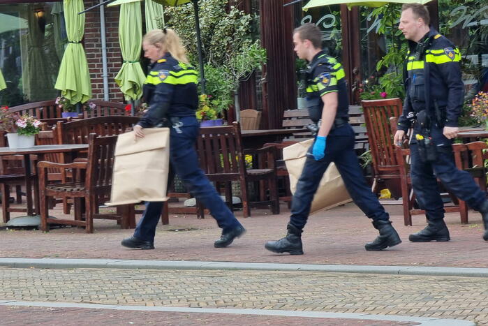 Man gewond geraakt bij steekpartij voor Hotel Wienerhof