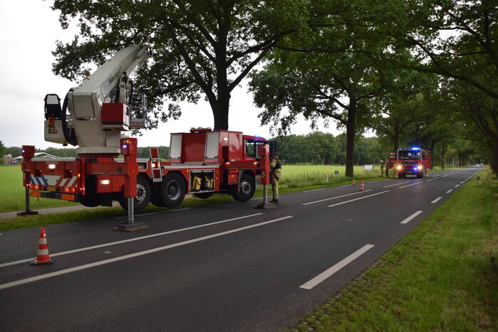 Hoogwerker brandweer weigerde dienst bij stormschade