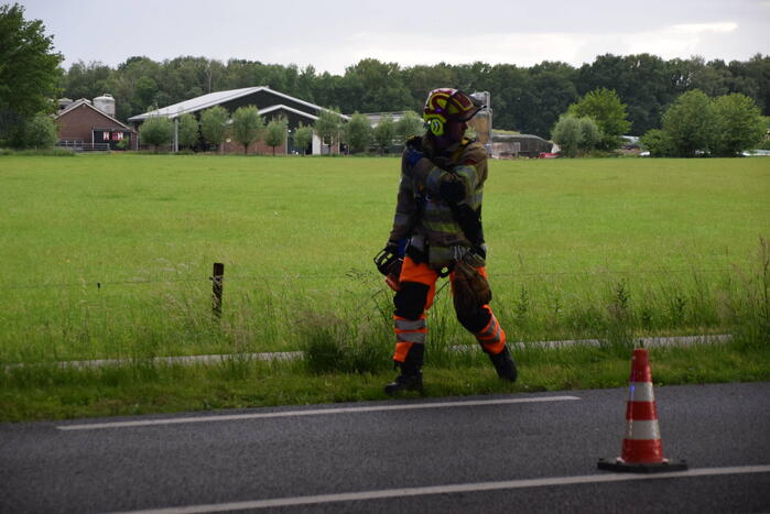 Hoogwerker brandweer weigerde dienst bij stormschade