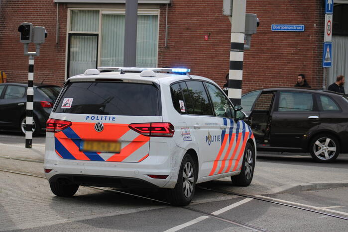 Veel politie bij aanhouding