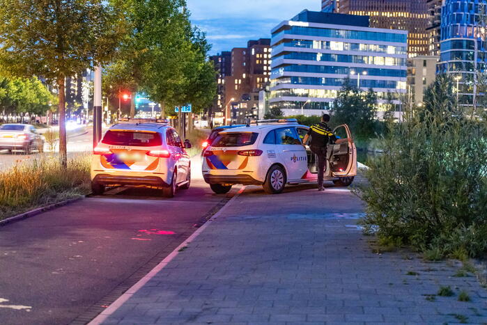 Hulpdiensten groots ingezetn voor melding persoon ter water