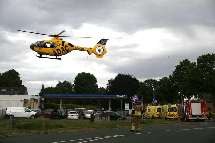 Persoon ernstig gewond na ongeval met brommer