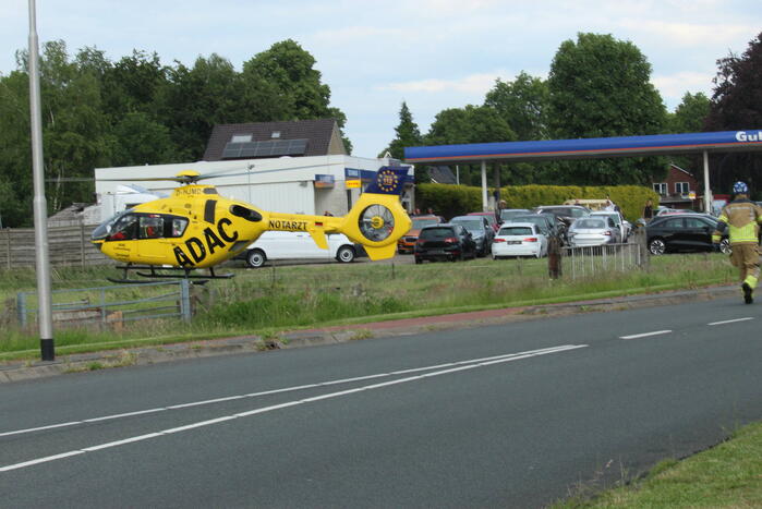 Persoon ernstig gewond na ongeval met brommer