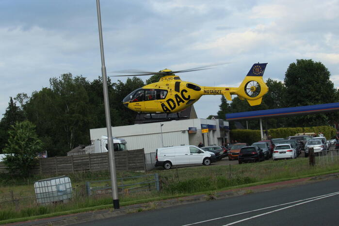 Persoon ernstig gewond na ongeval met brommer