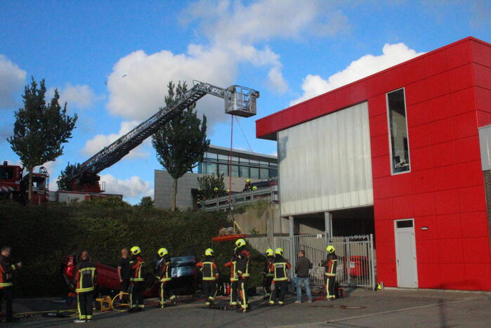 Brandweer oefent grote hulpverlening-scenario