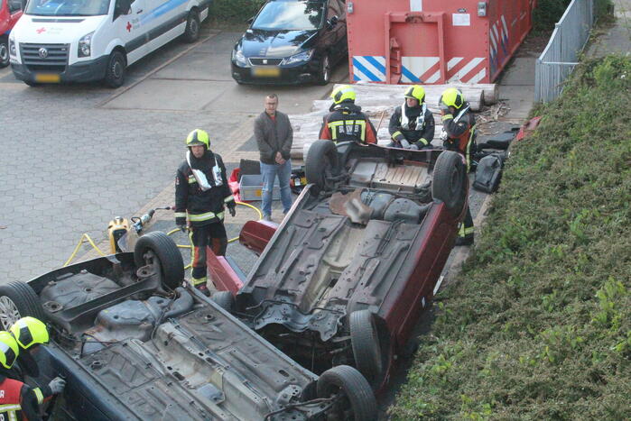 Brandweer oefent grote hulpverlening-scenario