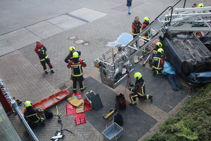 Brandweer oefent grote hulpverlening-scenario