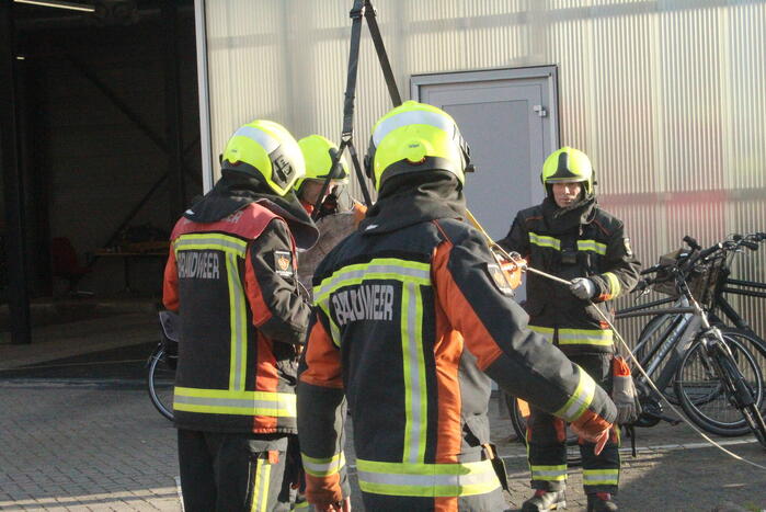 Brandweer oefent grote hulpverlening-scenario