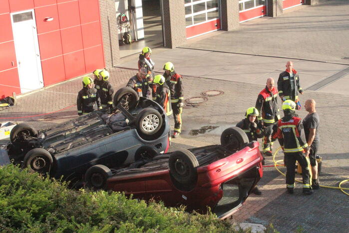 Brandweer oefent grote hulpverlening-scenario