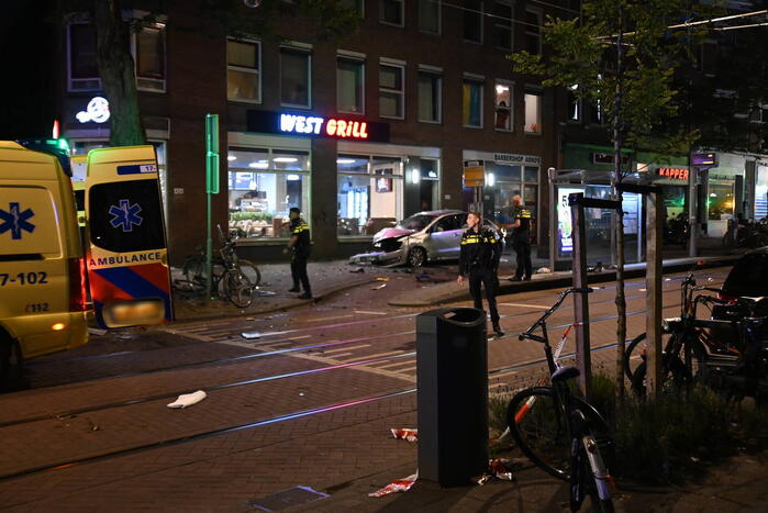 Gewonde bij crash na onbezonnen inhaalactie