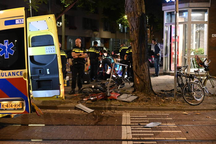 Gewonde bij crash na onbezonnen inhaalactie