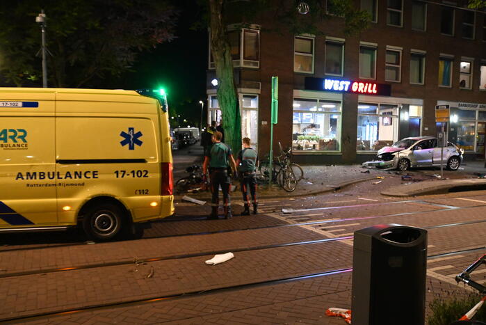 Gewonde bij crash na onbezonnen inhaalactie