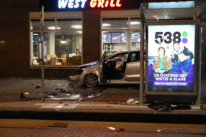 Gewonde bij crash na onbezonnen inhaalactie