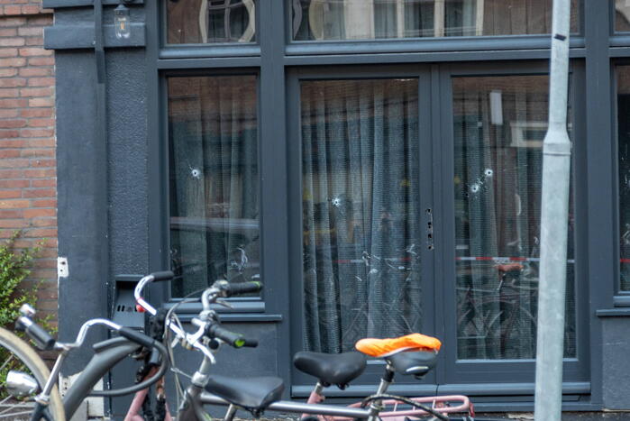 Restaurant meerdere keren beschoten