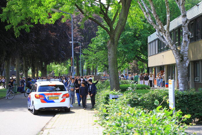 Philips van Horne school ontruimd vanwege brand