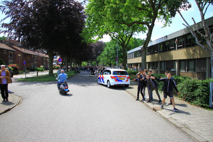 Philips van Horne school ontruimd vanwege brand