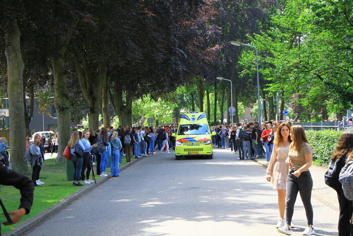 Philips van Horne school ontruimd vanwege brand