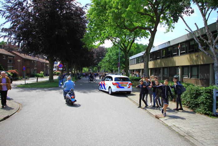 Philips van Horne school ontruimd vanwege brand