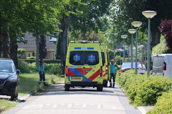 Persoon gewond na val van steiger