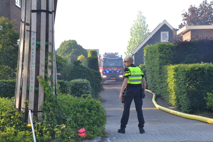 Flinke rookontwikkeling bij brand