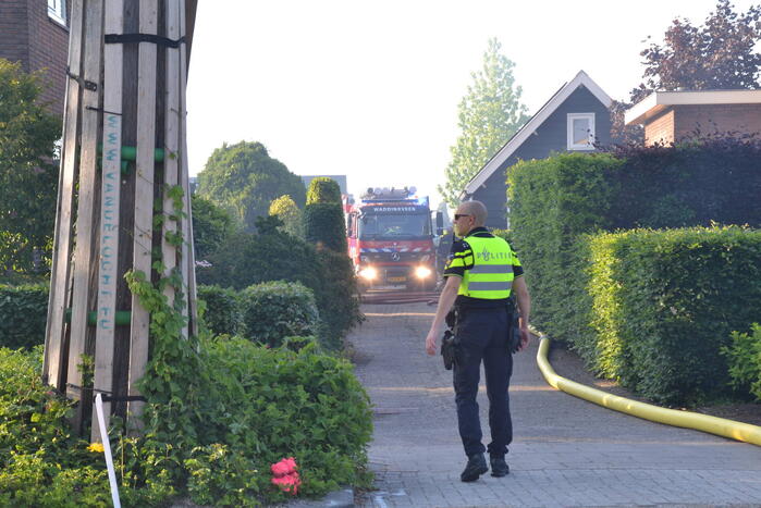 Flinke rookontwikkeling bij brand