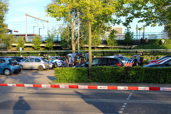 Schietpartij bij station, twee personen aangehouden