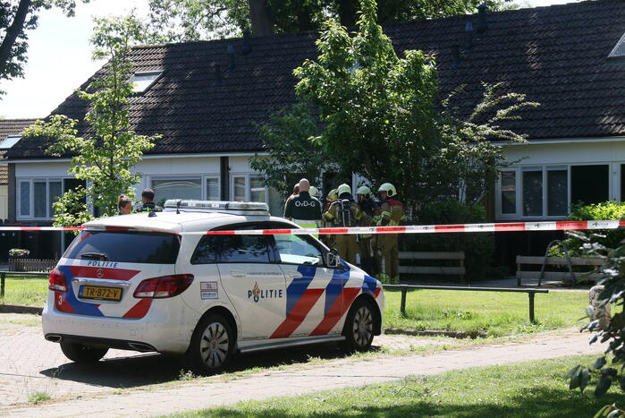 Straat afgezet vanwege explosiegevaar