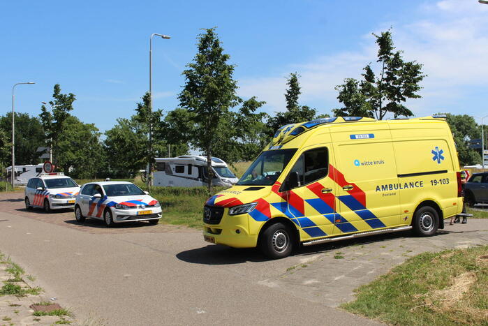 Brommerrijder gewond bij aanrijding met auto