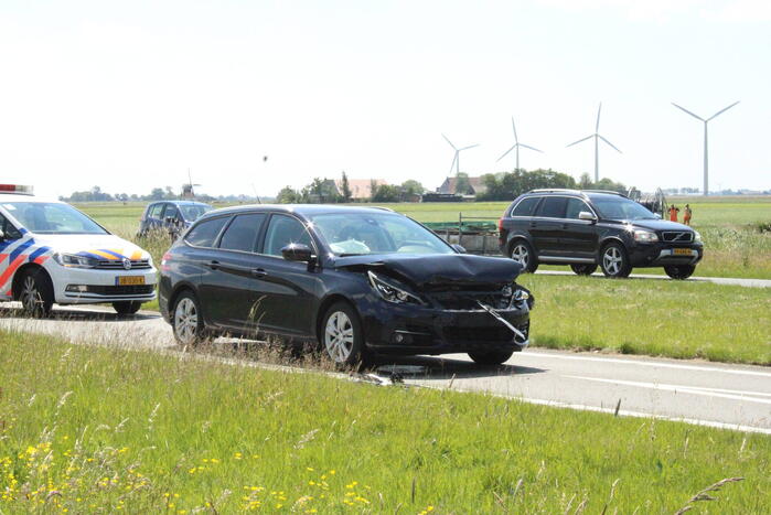 Meerdere voertuigen betrokken bij aanrijding