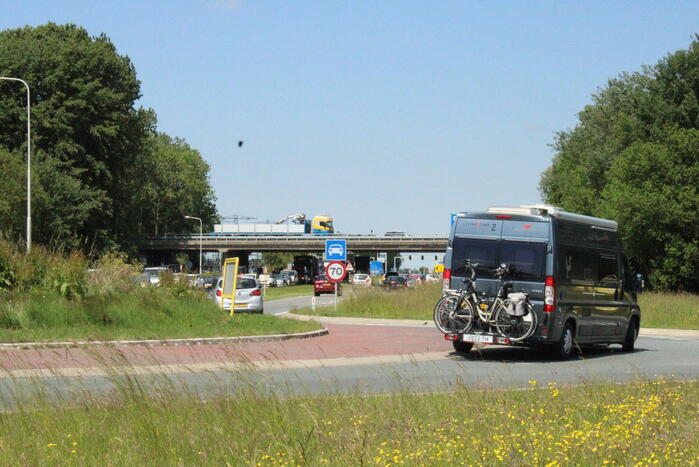 Meerdere voertuigen betrokken bij aanrijding