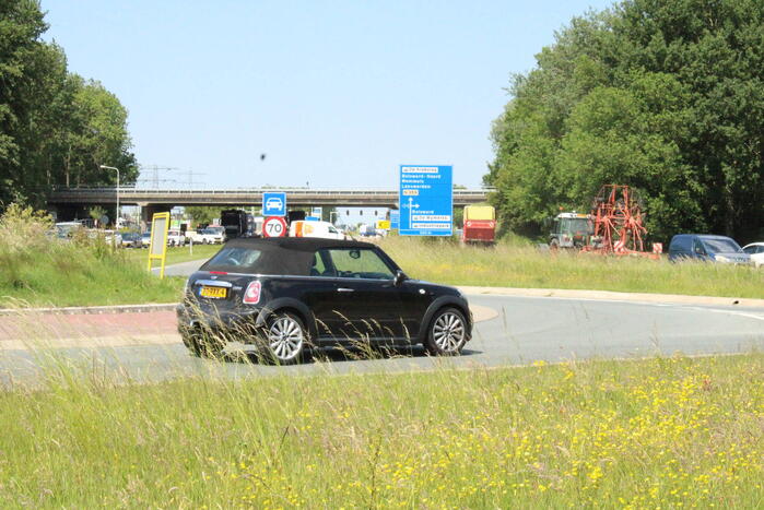 Meerdere voertuigen betrokken bij aanrijding