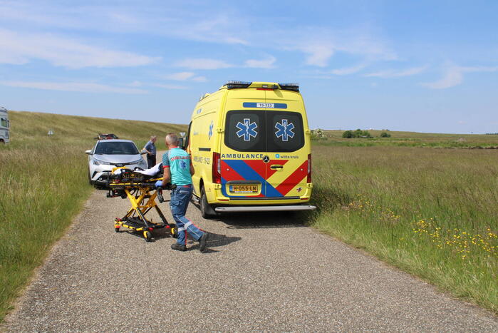Persoon gewond bij verkeersongeval