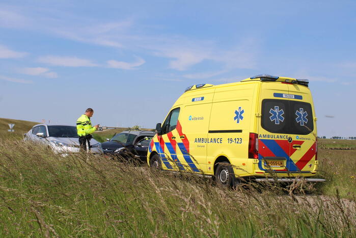 Persoon gewond bij verkeersongeval