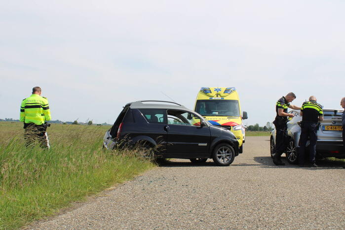 Persoon gewond bij verkeersongeval