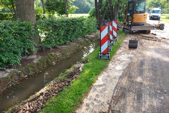 Reparatiewerkzaamheden na leidingbreuk