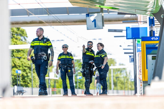 Geen treinverkeer naar Amsterdam-Centraal door aanrijding