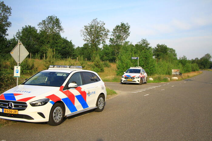 Traumahelikopter landt voor ongeval