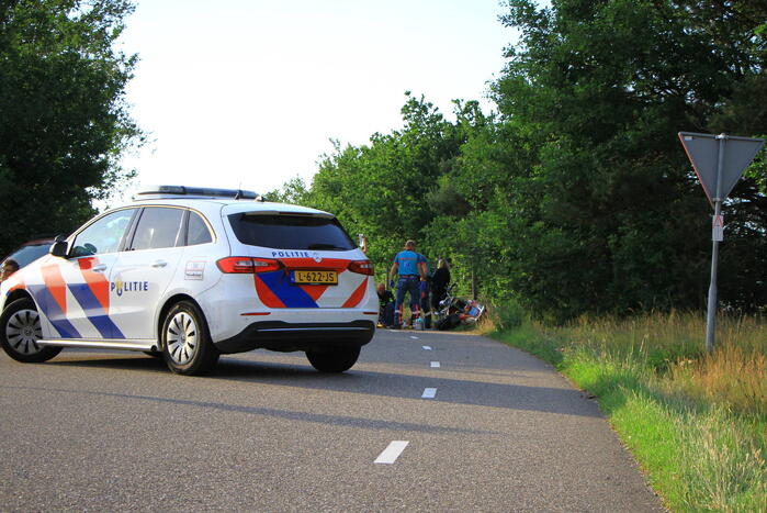 Traumahelikopter landt voor ongeval