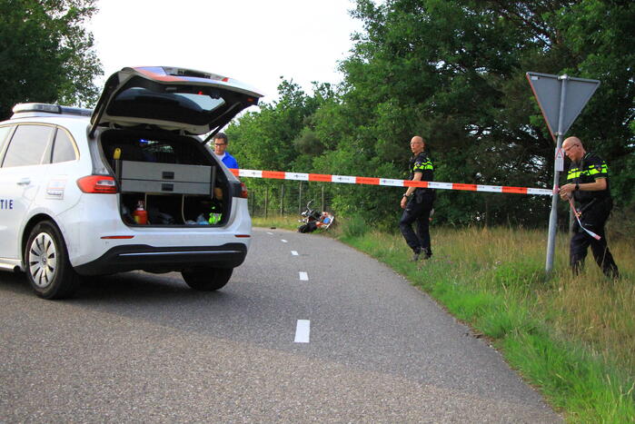 Traumahelikopter landt voor ongeval