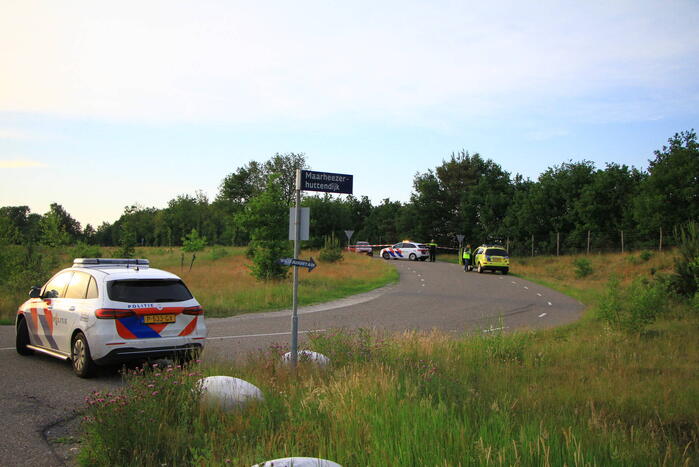 Traumahelikopter landt voor ongeval