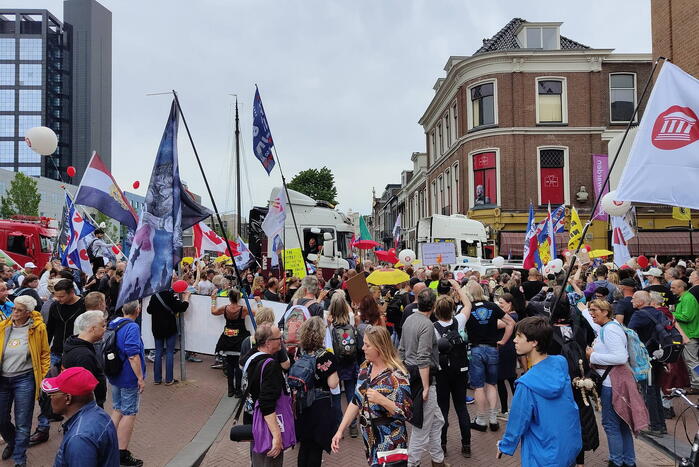 Boeren en burgers voeren actie