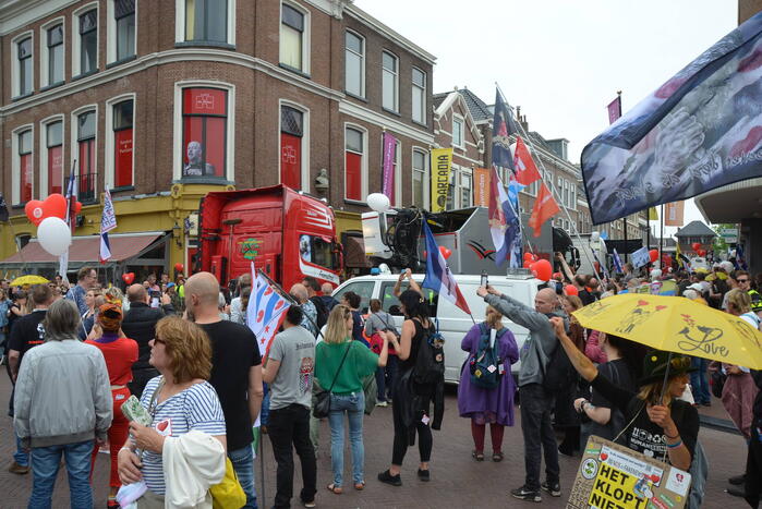 Boeren en burgers voeren actie