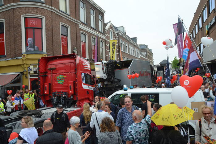 Boeren en burgers voeren actie